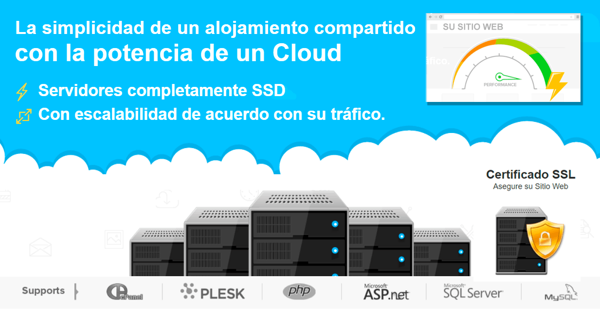 Cloud Hosting en Sorondo.IT